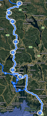 Hanssons MC 4-dagars H�sttur i Norge 3-6 September